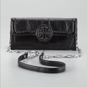 Tory Burch Amanda crossbody; black.